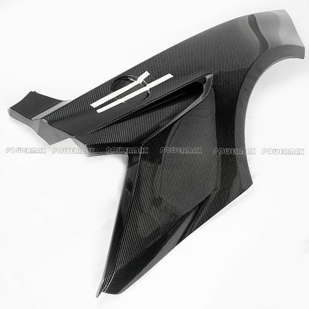 DRY Carbon Fiber Rear Quarter Panels for 20-Up Corvette C8 Z06 ZR1 Style Rear Side Fenders