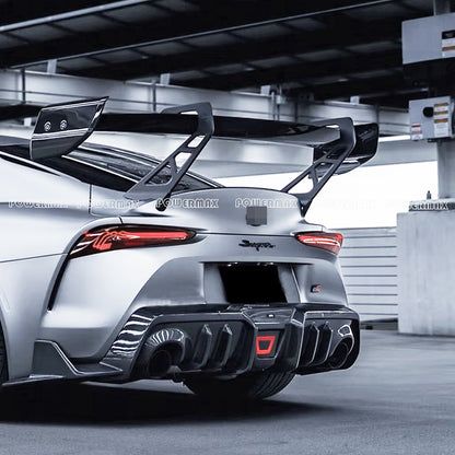 Dry Carbon Fiber Ad V3 Style Rear Wing For Toyota Supra A90 A91 20+