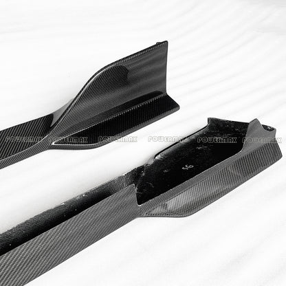 Carbon Fiber Side Skirts Rocker Panel for 2020+ Toyota GR Supra A90 A91 MKV (Pair)