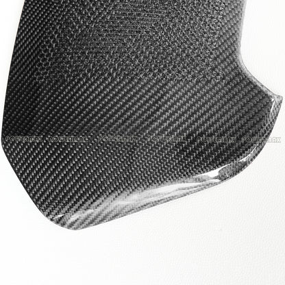 Dry Carbon Fiber Rear Center Speaker Cover Trim for 2020+ Chevrolet Corvette C8 Stingray Z51 Z06 Coupe