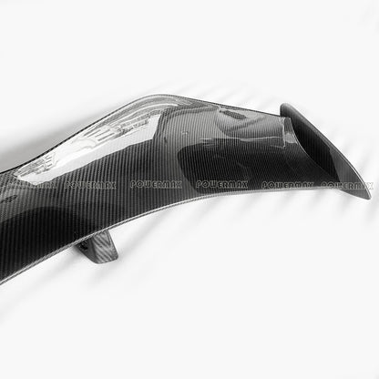 Dry Carbon Fiber Z07 Style Rear Wing Spoiler With Factory Brackets For Chevrolet Corvette C8 Z06 2020+