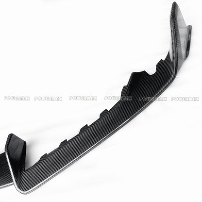 Dry Carbon Fiber AD Style Front Bumper Spilitter For Toyota Supra A90/A91 MKV