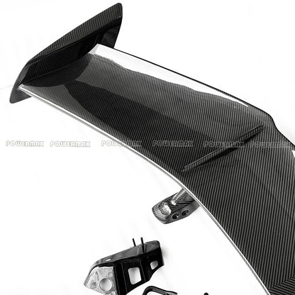 Dry Carbon Fiber V Pattern 1:1 ZR1 Style Rear Spoiler Wing for Chevrolet Corvette C8 Stingray Coupe Z51 Z06 ZR1